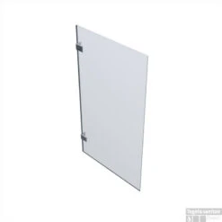 B&w-luxury Bagno Badwand 80x140cm. Chroom-helder Clean -Duravit Verkoop 10768