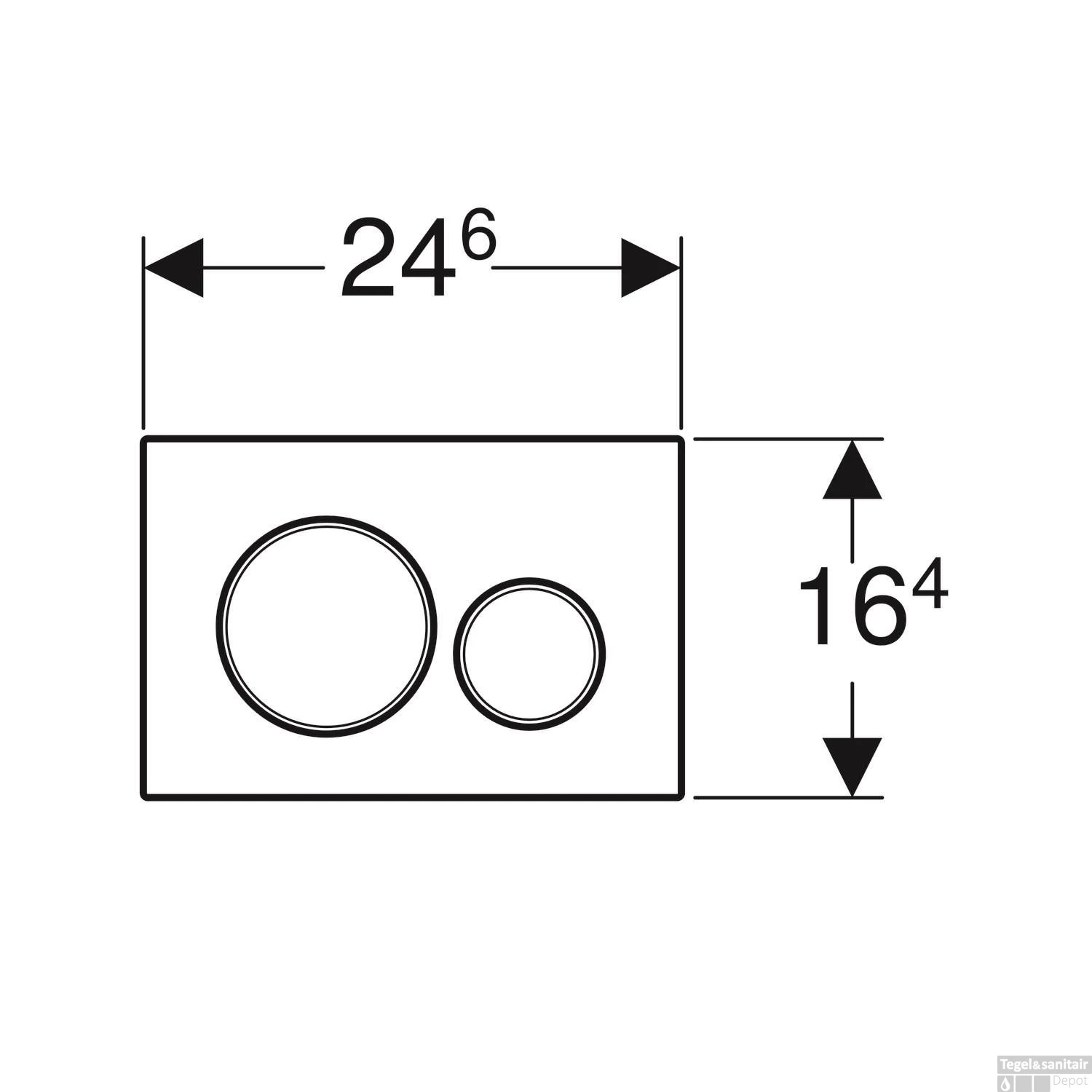 Geberit UP320 Toiletset Set35 Civita Black Rimless Met Sigma 20 Matzwarte Drukplaat 3 Geberit UP320 Toiletset Set35 Civita Black Rimless Met Sigma 20 Matzwarte Drukplaat - Afbeelding 3
