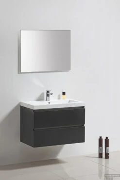 Badkamermeubelset Sanilux Trendline 80x47x50 Cm Light Wood -Duravit Verkoop 18060hga 60 2 3 1 1