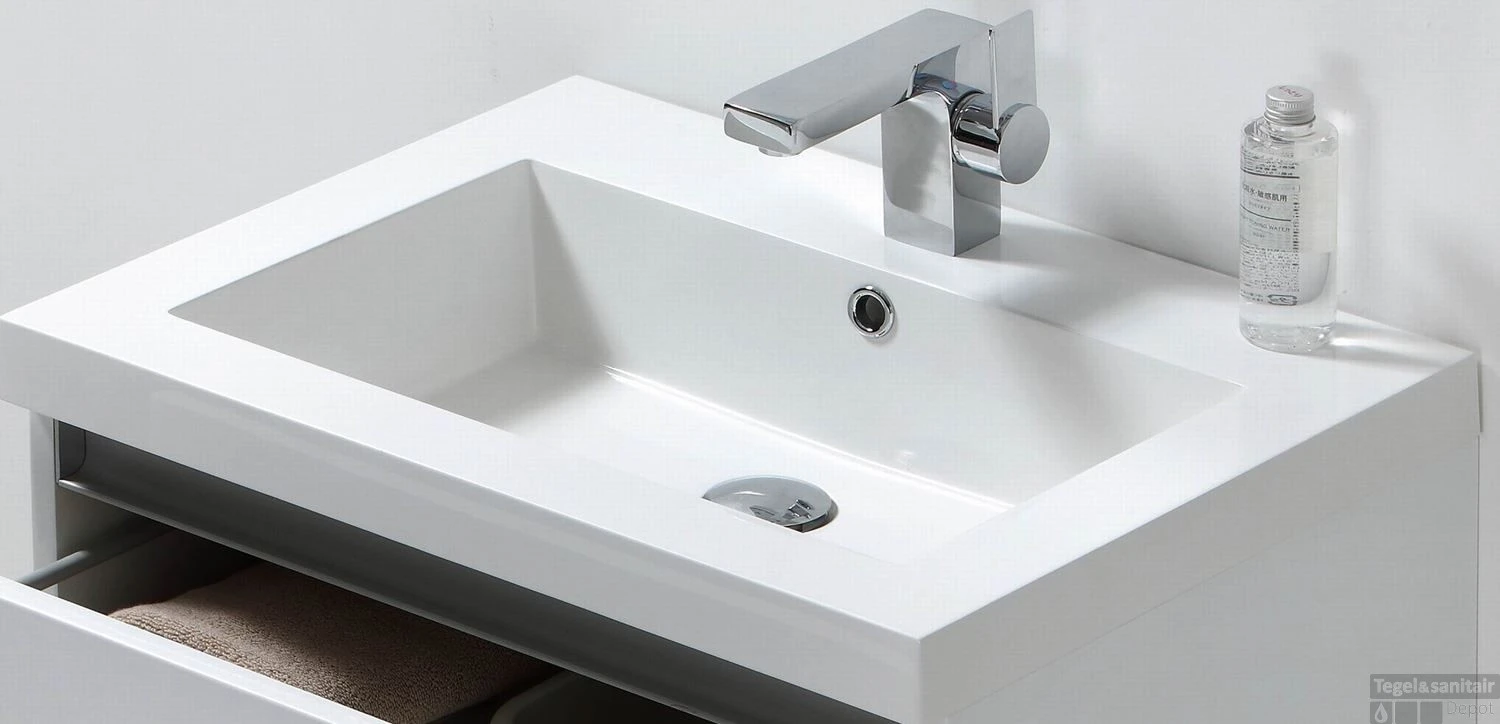 Badkamermeubelset Sanilux Trendline 60x47x50 Cm Light Wood 10 Badkamermeubelset Sanilux Trendline 60x47x50 Cm Light Wood - Afbeelding 10