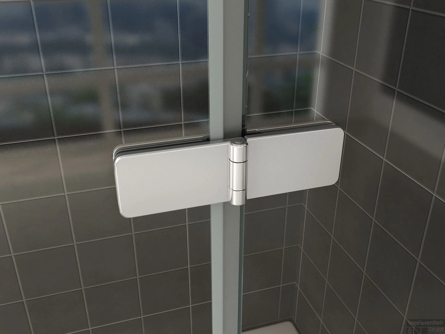 Badwand Wiesbaden Inklapbaar 100x140cm 6mm NANO Coating 5 Badwand Wiesbaden Inklapbaar 100x140cm 6mm NANO Coating - Afbeelding 5