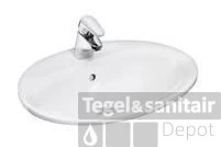 Gustavsberg Saval Opbouw Wastafel 60 X 48 Cm. Wit