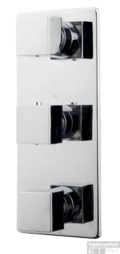 Rombo Afbouwdeel Therm. 3 Weg Chroom