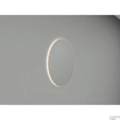 Ronde Spiegel Boss & Wessing Sifo Met LED, Dimbaar 60 Cm Geborsteld Messing