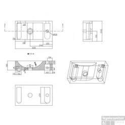 Fonteinkast Vision Met Hardstenen Fontein 40cm Grey Oak -Duravit Verkoop 39.3501 1 2