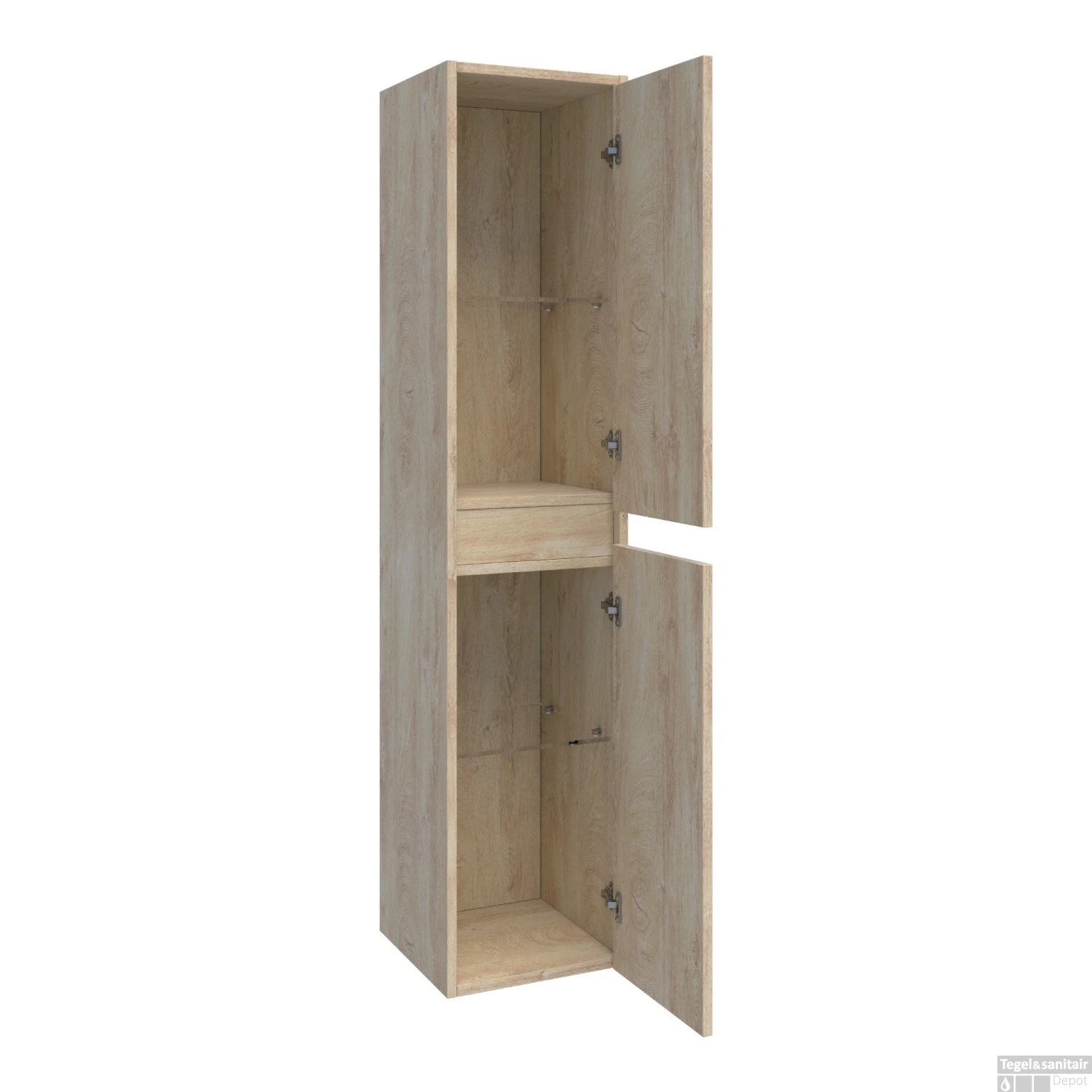 Hoge Kast NEXXT Exclusive Line 160x35x35 Cm Sahara - Afbeelding 2