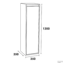 Hoge Kast NEXXT Exclusive Line Linksdraaiend 120x35x35 Cm Sahara -Duravit Verkoop 7131 hoge kast nexxt exclusive line linksdraaiend 120x35x35 cm sahara tech