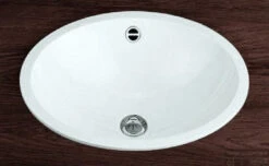 Alape Eb Serie Opbouw Wastafel 55,5 X 42,5 Cm. Wit