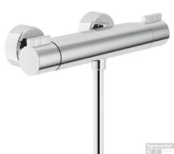 B&w-luxury Nari Five Douchethermostaat 15 Cm. Chroom