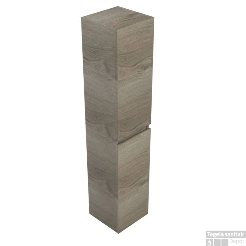 B&w-luxury Tasto Kast Hoog 35x35x170 Cm.met 2 Deuren Li. Of Re. Zilver Eiken 1 B&w-luxury Tasto Kast Hoog 35x35x170 Cm.met 2 Deuren Li. Of Re. Zilver Eiken