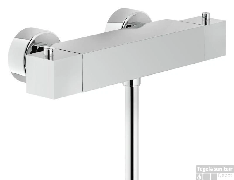 B&w-luxury Angusti Douchethermostaat 15 Cm. Chroom 1 B&w-luxury Angusti Douchethermostaat 15 Cm. Chroom