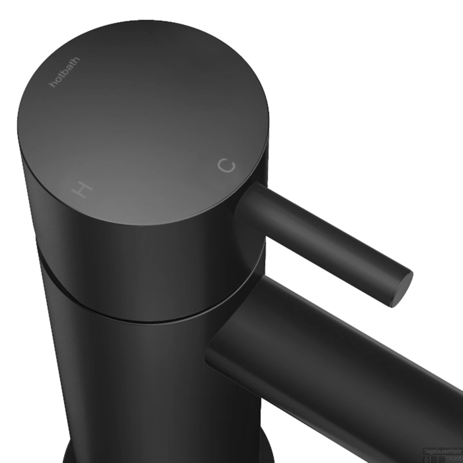 Douchethermostaat Hotbath Cobber Onderaansluiting 2-knop Mat Zwart 2 Douchethermostaat Hotbath Cobber Onderaansluiting 2-knop Mat Zwart - Afbeelding 2