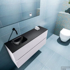 MONDIAZ ADA 100cm Toiletmeubel Cale. LEX Wastafel Urban Links Zonder Kraangat -Duravit Verkoop badkamermeubel ada cale model lex urban top 0022