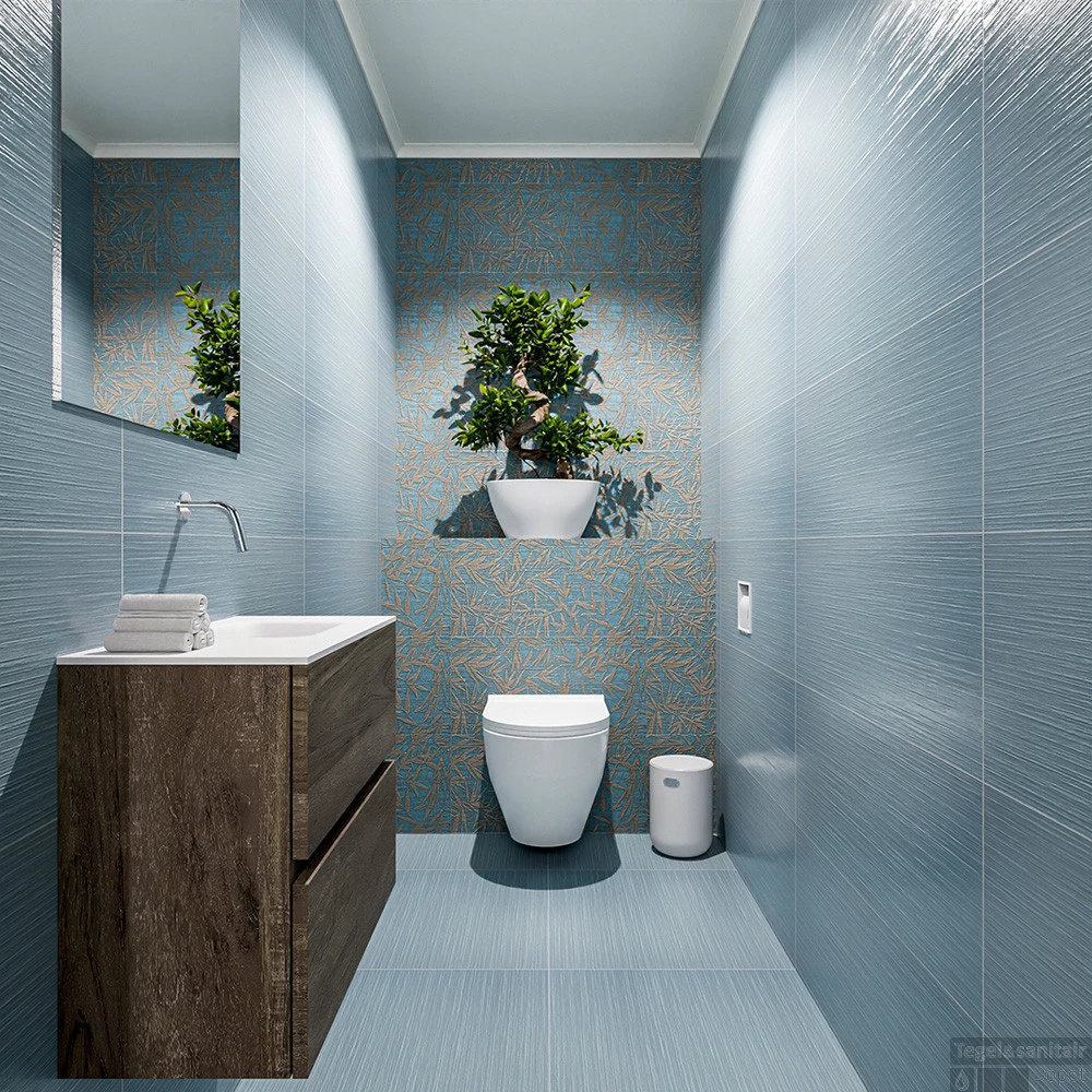 MONDIAZ ADA 60cm Toiletmeubel Dark Brown. LEX Wastafel Talc Rechts Zonder Kraangat 2 MONDIAZ ADA 60cm Toiletmeubel Dark Brown. LEX Wastafel Talc Rechts Zonder Kraangat - Afbeelding 2