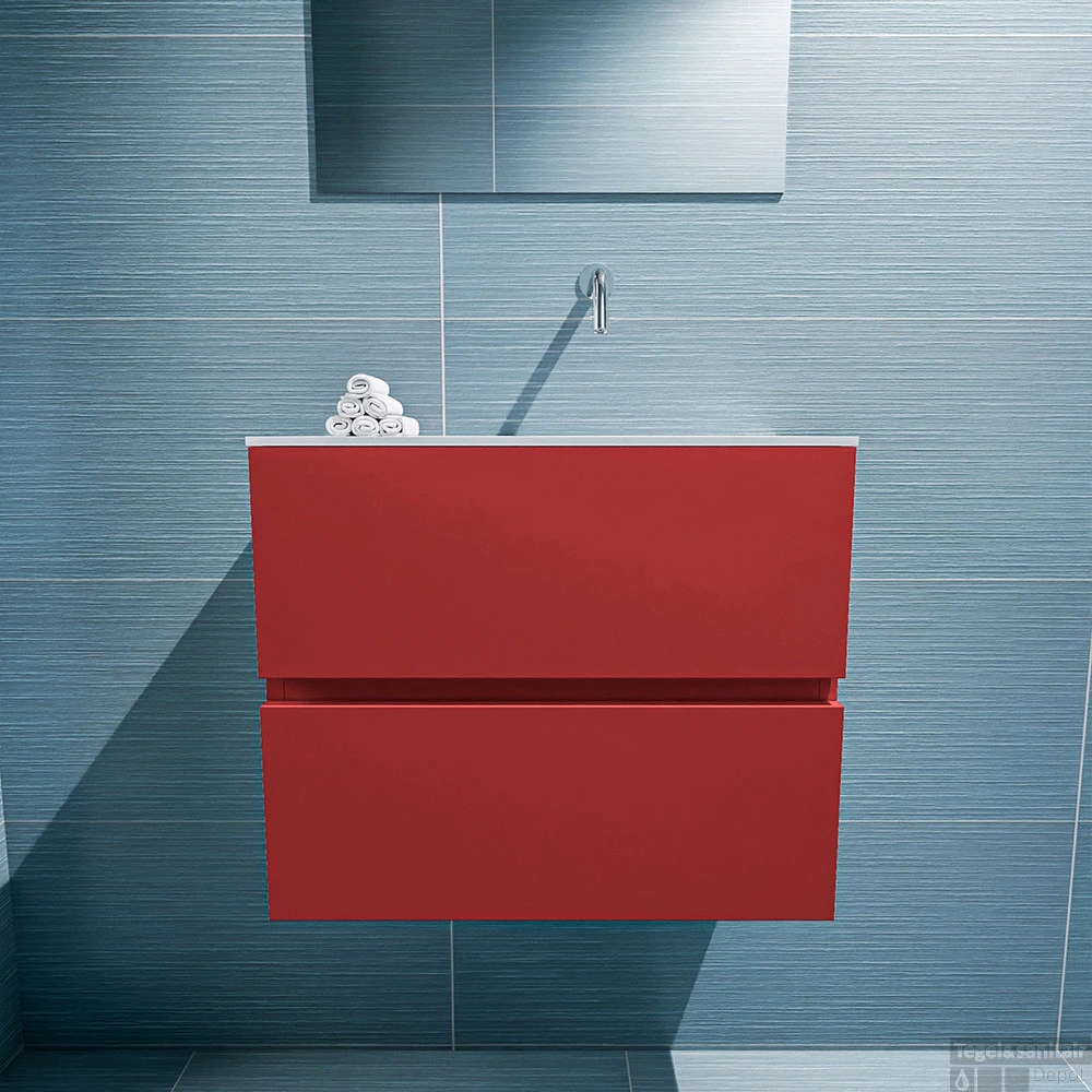 MONDIAZ ADA 60cm Toiletmeubel Fire. LEX Wastafel Talc Rechts Zonder Kraangat 4 MONDIAZ ADA 60cm Toiletmeubel Fire. LEX Wastafel Talc Rechts Zonder Kraangat - Afbeelding 4