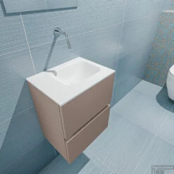 MONDIAZ ADA 40cm Toiletmeubel Smoke. LEX Wastafel Talc Rechts Zonder Kraangat 7 MONDIAZ ADA 40cm Toiletmeubel Smoke. LEX Wastafel Talc Rechts Zonder Kraangat -Duravit Verkoop badkamermeubel ada smoke model lex talc top 0004