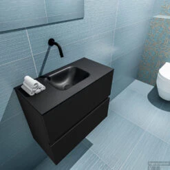 MONDIAZ ADA 60cm Toiletmeubel Urban. LEX Wastafel Urban Midden Zonder Kraangat -Duravit Verkoop badkamermeubel ada urban model lex urban top 0008