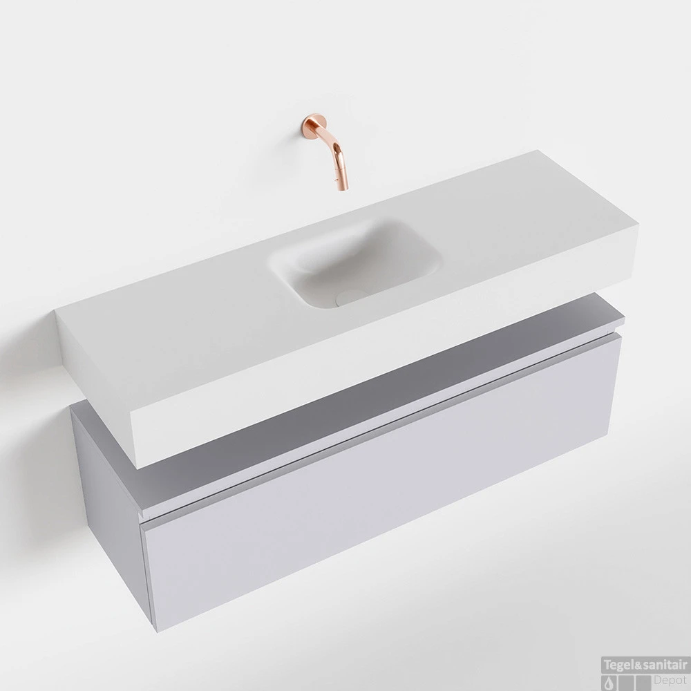 MONDIAZ ANDOR 100cm Toiletmeubel Cale. LEX 100cm Wastafel Talc Midden Geen Kraangat 1 MONDIAZ ANDOR 100cm Toiletmeubel Cale. LEX 100cm Wastafel Talc Midden Geen Kraangat