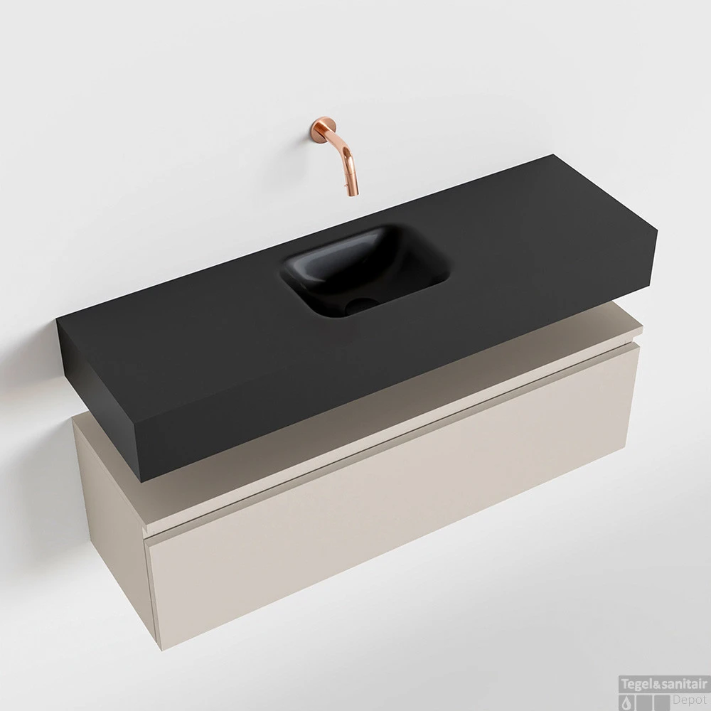 MONDIAZ ANDOR 100cm Toiletmeubel Linen. LEX 100cm Wastafel Urban Midden Geen Kraangat 1 MONDIAZ ANDOR 100cm Toiletmeubel Linen. LEX 100cm Wastafel Urban Midden Geen Kraangat