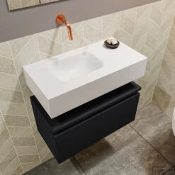 MONDIAZ ANDOR 60cm Toiletmeubel Urban. LEX 60cm Wastafel Talc Links Geen Kraangat 7 MONDIAZ ANDOR 60cm Toiletmeubel Urban. LEX 60cm Wastafel Talc Links Geen Kraangat -Duravit Verkoop badkamermeubel andor urban model lex vrijhangend talc sidetop 0010