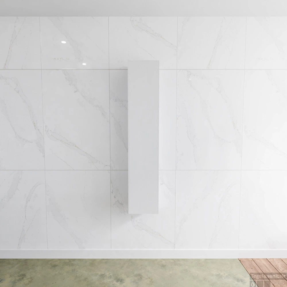 Kolomkast Mondiaz LAGOM 150cm Opbouw Linksdraaiend Mat Wit 1 Kolomkast Mondiaz LAGOM 150cm Opbouw Linksdraaiend Mat Wit