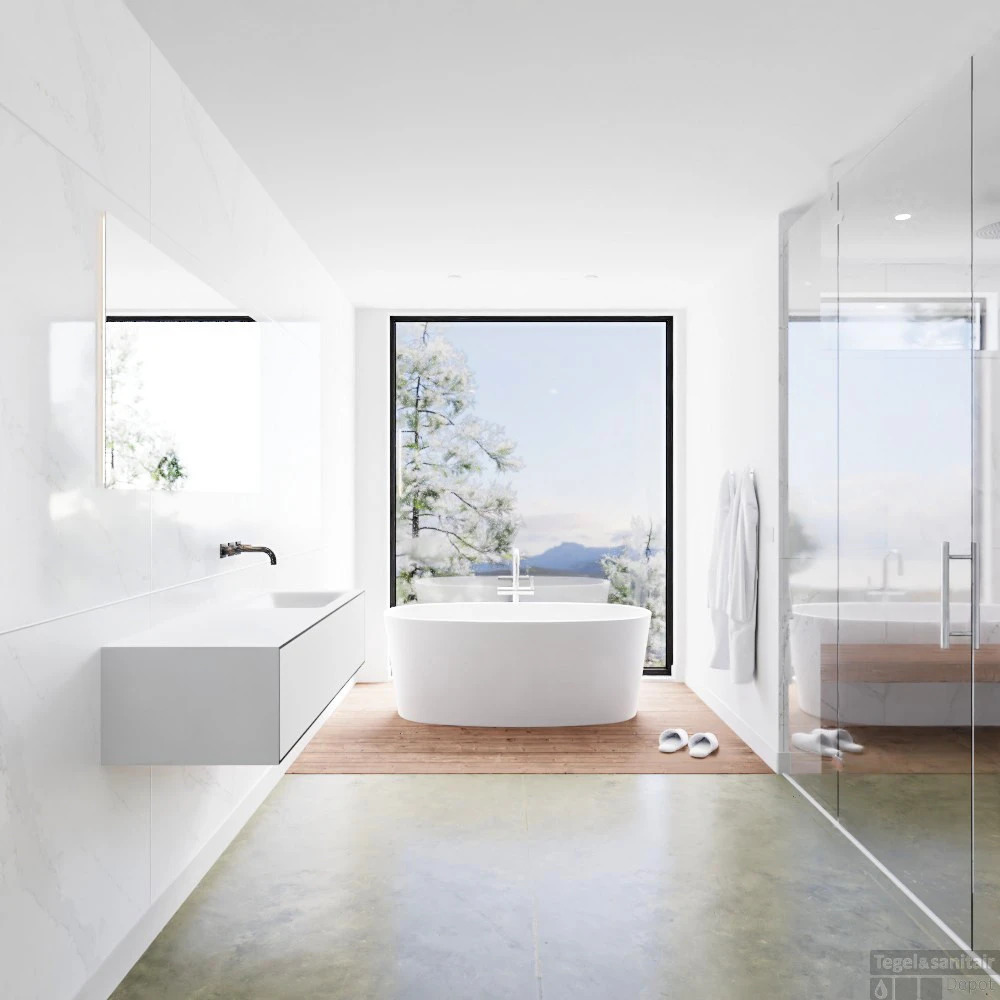 Badkamermeubelset Mondiaz LAGOM 130 Cm Rechtse Wastafel Solid Surface Zonder Kraangaten Mat Zwart (2 Laden) 3 Badkamermeubelset Mondiaz LAGOM 130 Cm Rechtse Wastafel Solid Surface Zonder Kraangaten Mat Zwart (2 Laden) - Afbeelding 3