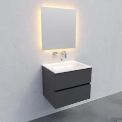 Badkamermeubel Solid Surface BWS Oslo 60x46 Cm Mat Antraciet (zonder Kraangaten) 9 Badkamermeubel Solid Surface BWS Oslo 60x46 Cm Mat Antraciet (zonder Kraangaten) -Duravit Verkoop badkamermeubel solid surface bws oslo 60x46 cm mat antraciet zonder kraangaten