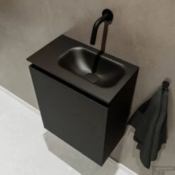 MONDIAZ TURE 40cm Toiletmeubel Urban. EDEN Wastafel Urban Rechts Geen Kraangat -Duravit Verkoop badkamermeubel ture urban model eden urban sidetop 00004