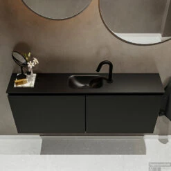 MONDIAZ TURE 120cm Toiletmeubel Urban. EDEN Wastafel Urban Midden 1 Kraangat -Duravit Verkoop badkamermeubel ture urban model eden urban top 00025