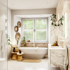 MONDIAZ VICA 160cm Badmeubel Onderkast Carrara 4 Lades. Wastafel MOON Rechts 1 Kraangat, Kleur Talc. -Duravit Verkoop badkamermeubel vica carrara moon talc set3 0079