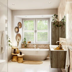 MONDIAZ VICA 150cm Badmeubel Onderkast Dark Brown Grey 2 Lades. Wastafel CLOUD Midden Zonder Kraangat, Kleur Talc. -Duravit Verkoop badkamermeubel vica dark brown grey cloud talc set3 0050