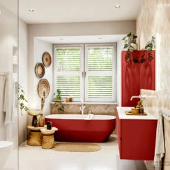 MONDIAZ VICA 140cm Badmeubel Onderkast Fire 2 Lades. Wastafel CLOUD Links Zonder Kraangat, Kleur Talc. -Duravit Verkoop badkamermeubel vica fire cloud talc set3 0043