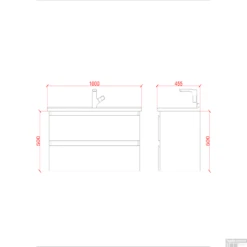 Badkamermeubelset Boss & Wessing Sally 100 Cm Twee Soft-Close Lades Eiken 12 Badkamermeubelset Boss & Wessing Sally 100 Cm Twee Soft-Close Lades Eiken -Duravit Verkoop badkamermeubelset creavit sally 100 cm twee soft close lades eiken tech