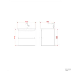 Badkamermeubelset Boss & Wessing Sally 60 Cm Twee Soft-Close Lades Eiken -Duravit Verkoop badkamermeubelset creavit sally 60 cm twee soft close lades eiken tech
