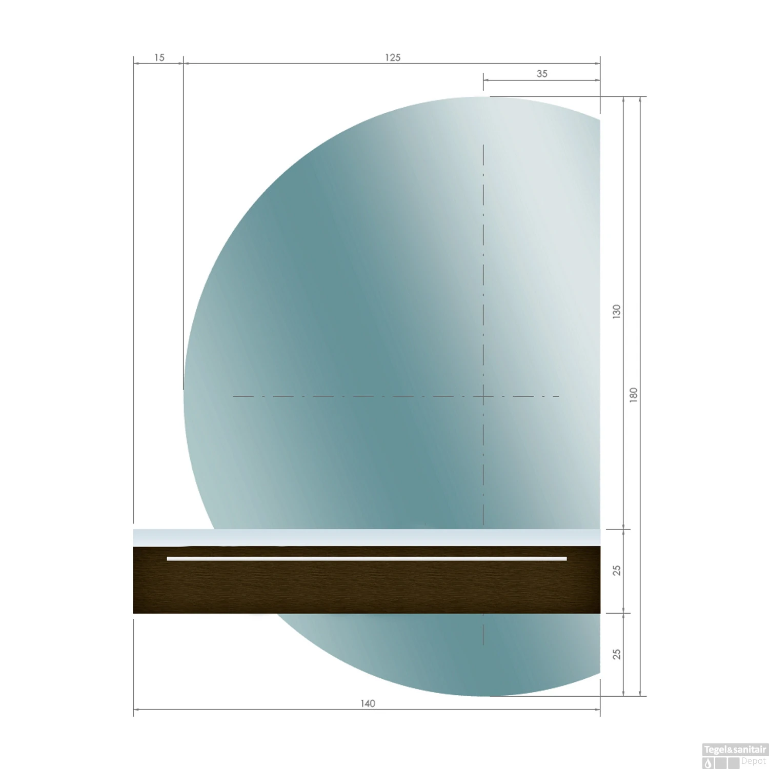 Badkamermeubelset Gliss Design Calypso 120 Cm Mat Zwart 3 Badkamermeubelset Gliss Design Calypso 120 Cm Mat Zwart - Afbeelding 3