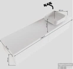 Badkamermeubelset Mondiaz LAGOM 170 Cm Met Topblad Rechtse Wastafel Solid Surface Opzetkom Binx Zonder Kraangaten Mat Wit (2 Laden) 7 Badkamermeubelset Mondiaz LAGOM 170 Cm Met Topblad Rechtse Wastafel Solid Surface Opzetkom Binx Zonder Kraangaten Mat Wit (2 Laden) -Duravit Verkoop badkamermeubelset mondiaz lagom 170 cm met topblad led rechtse wastafel solid surface opzetkom zonder kraangaten tech