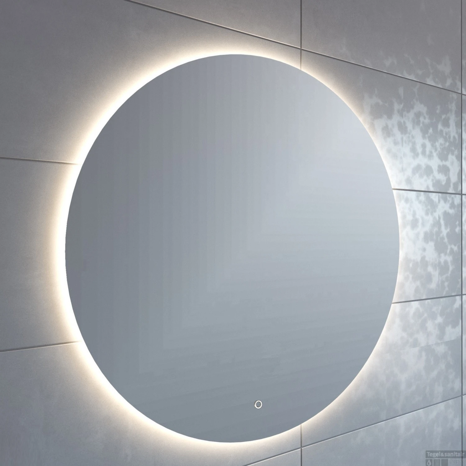 Badkamerspiegel Arcqua Rond Deluxe 2.0 LED Verlichting Warm White (ALLE MATEN) - Afbeelding 3