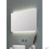Badkamerspiegel BWS Salt Met LED Backlight 60x50 Cm Zilver