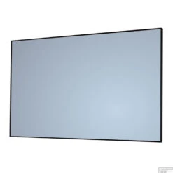 Badkamerspiegel Sanicare Q-Mirrors 120x70x2cm Zwart