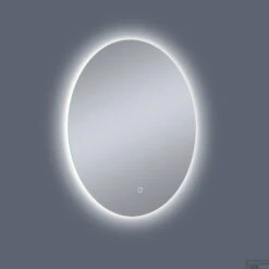 Badkamerspiegel Rond Boss & Wessing Anima LED Verlichting En Spiegelverwarming 100 Cm