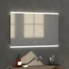 Badkamerspiegel Met LED Verlichting Sanitop Twinlight 99x70x3 Cm