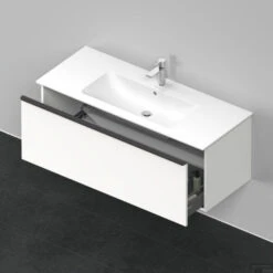 Badmeubel Duravit D-Neo Wand 121x46.2x44 Cm Mat Wit -Duravit Verkoop badmeubel duravit d neo wand 1210x462x440 mm mat wit 9