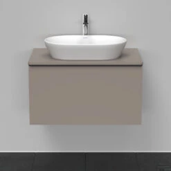 Badmeubel Duravit D-Neo Wand 80x55x45.9 Cm Mat Basalt -Duravit Verkoop badmeubel duravit d neo wand 800x550x459 mm mat basalt 4