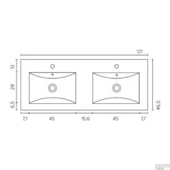 Badmeubelset BWS Salt 120x46cm Greeploos 2 Lades Met Wastafel Porselein 2 Kraangaten Whisky Oak 9 Badmeubelset BWS Salt 120x46cm Greeploos 2 Lades Met Wastafel Porselein 2 Kraangaten Whisky Oak -Duravit Verkoop badmeubelset bws salt 120x46cm greeploos 4 lades met wastafel porselein 2 kraangaten whisky oak tec