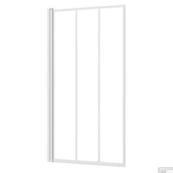 Badwand Allibert Loft-Game 1 Scherm 80x140 Cm Omkeerbaar Wit