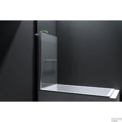 Badwand Best Design Erico 80x140 Cm Met Handdoekbeugel NANO Veiligheidsglas 6mm -Duravit Verkoop badwand best design erico 80x140cm detail2