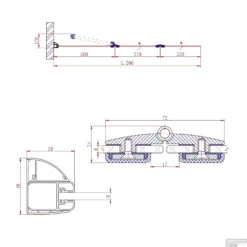 Badwand Boss & Wessing Bibi Recht 120x140cm Scharnierend 3-delig Omkeerbaar 6mm -Duravit Verkoop badwand boss wessing bibi recht 120x140cm scharnierend 3 delig omkeerbaar 6mm tech