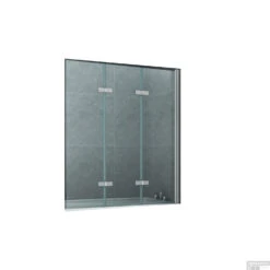 Badwand Boss & Wessing Aloni 130x140 Cm Helder Glas Aluminium Chroom Profiel -Duravit Verkoop badwand boss wessing lusso 130x140 cm helder glas aluminium chroom profiel shop