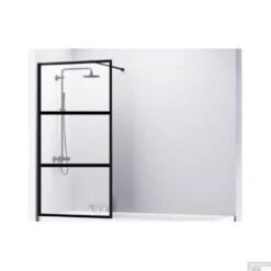 Badwand Van Rijn ST04 Helder Glas 8 Mm 3 Delen Aluminium Zwart Profiel 80x160 Cm 6 Badwand Van Rijn ST04 Helder Glas 8 Mm 3 Delen Aluminium Zwart Profiel 80x160 Cm -Duravit Verkoop badwand van rijn st04 helder glas 8 mm 3 delen aluminium zwart profiel 80x160 cm shop