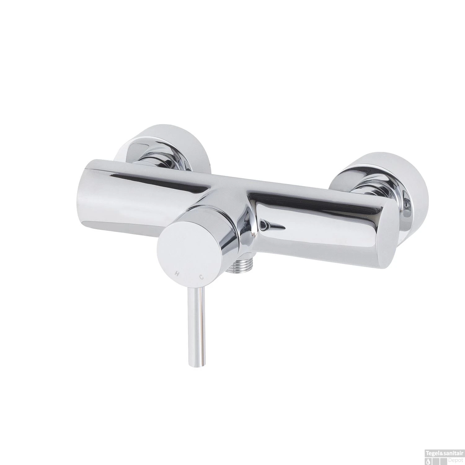 BWS Douchemengkraan Chepri Chroom 2 BWS Douchemengkraan Chepri Chroom - Afbeelding 2